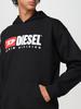 DIESEL S-Boxit S- Hoodie - Black - Thumbnail 4
