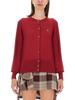Vivienne Westwood Bea Cardigan - Wine - Thumbnail 1