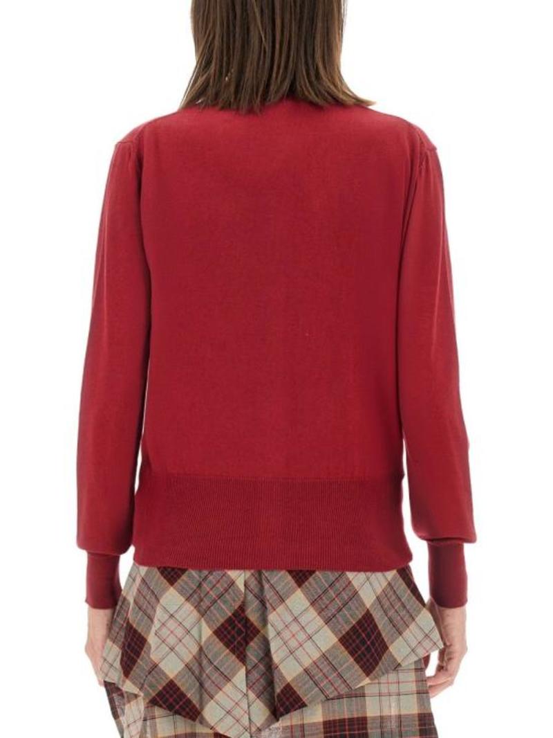 Vivienne Westwood Bea Cardigan - Wine
