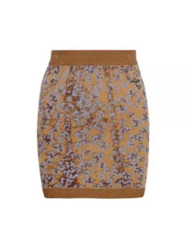 Vivienne Westwood Leo Mini Skirt - Leopard