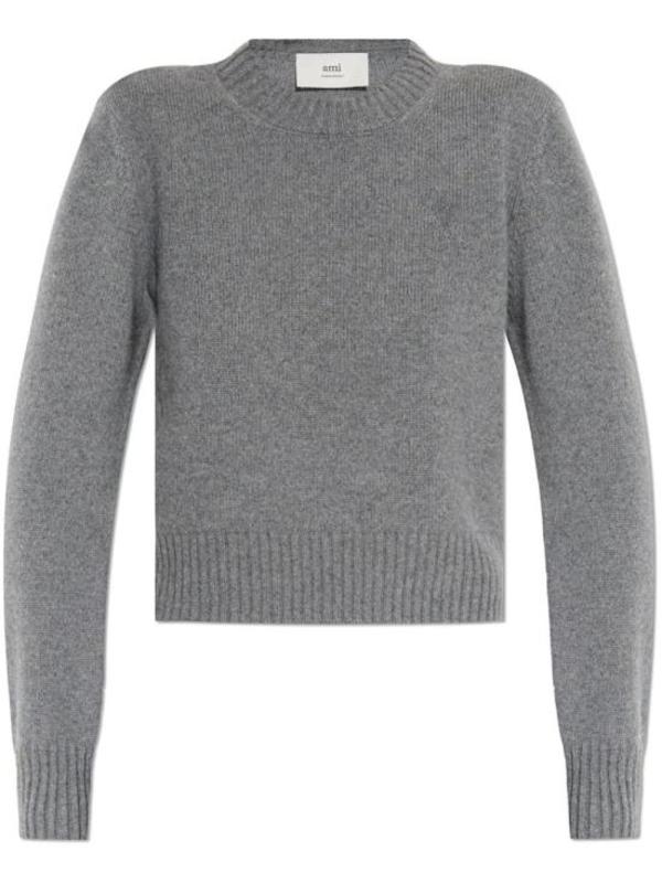 AMI Sweater - Light Grey