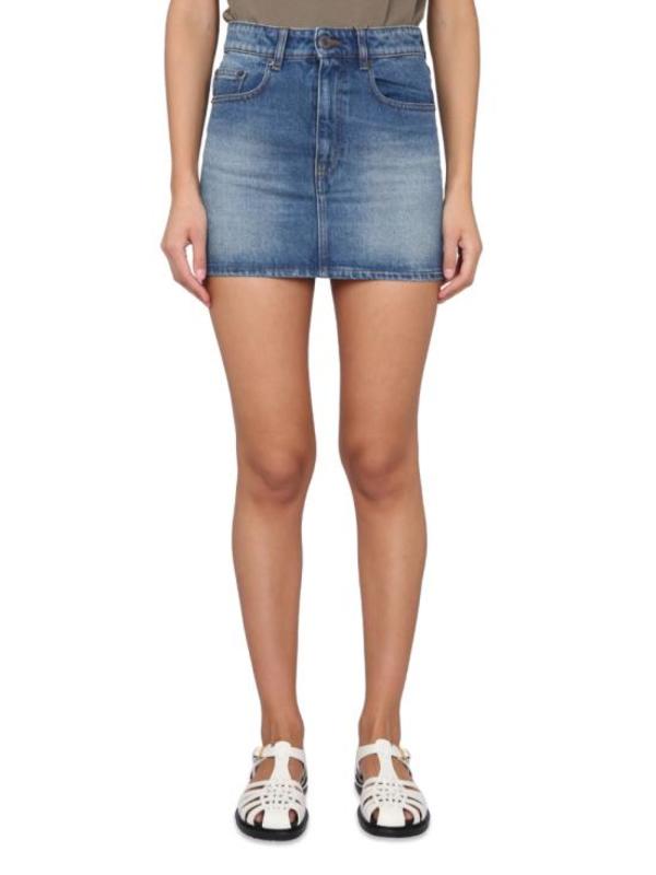 AMI Mini Skirt - Blue