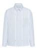 Jacquemus 236SH10511403FE Shirt - Print Blue Stripe - Thumbnail 1