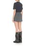Vivienne Westwood 1J010004 J006O P408 Mini Skirt - Gray - Thumbnail 4