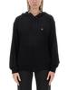 Vivienne Westwood 3803002NY0006N403 Hoodie - Black - Thumbnail 1