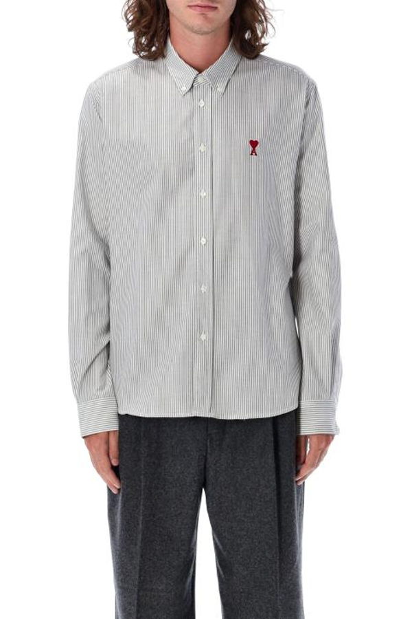 AMI ADC Shirt - Black Natural White