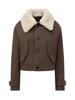 AMI FJK269 WV0049 221 Shearling - Brown - Thumbnail 1