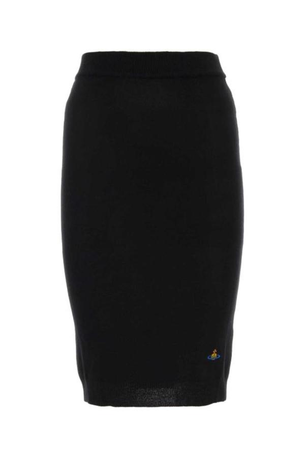 Vivienne Westwood Midi Skirt - Black