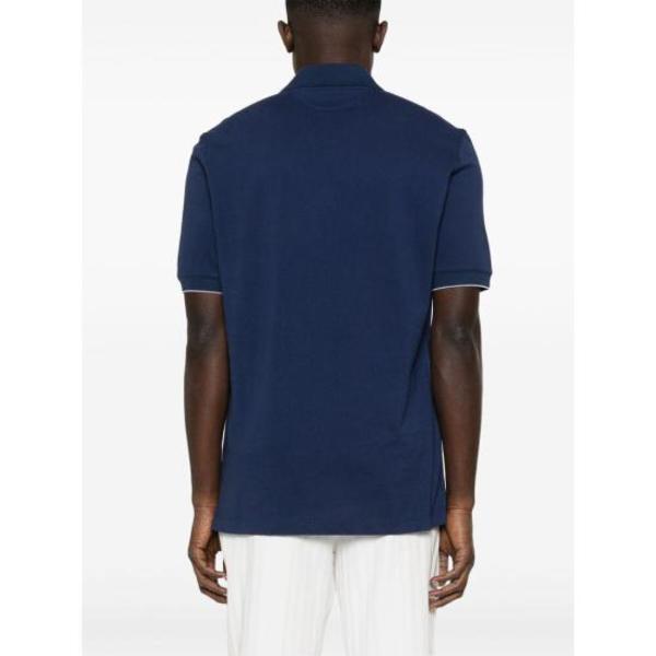 Brunello Cucinelli Long Sleeve T-shirt - Navy