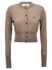 Vivienne Westwood Cardigan - Sand - Thumbnail 1
