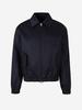 AMI Bomber Jacket - Navy Blue - Thumbnail 1