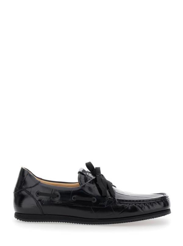 Jacquemus Laced Up Shoes - Black