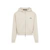 Jacquemus Grosgrain Hooded Zip Jacket - Beige - Thumbnail 2