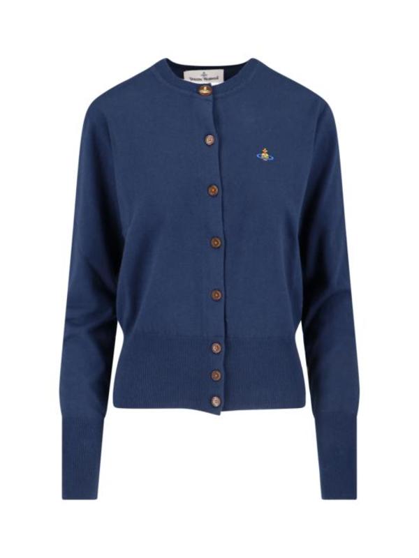 Vivienne Westwood 1803002PY001VK410 Cardigan - Navy