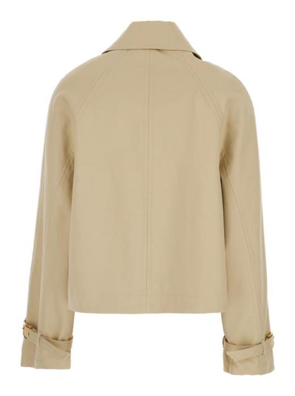 AMI FJK073CO00817251 Jacket - Beige