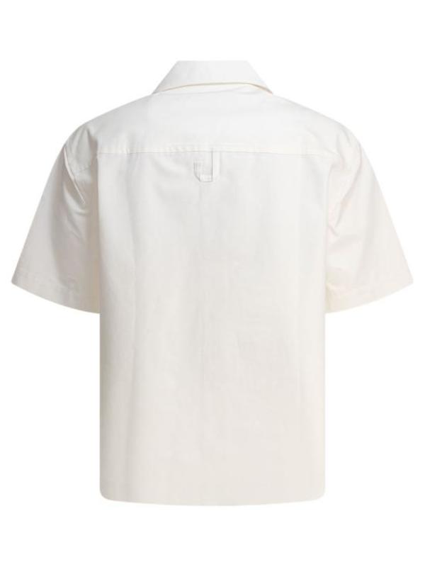 Jacquemus Short Sleeve Shirt - Print Faded Palm Tree