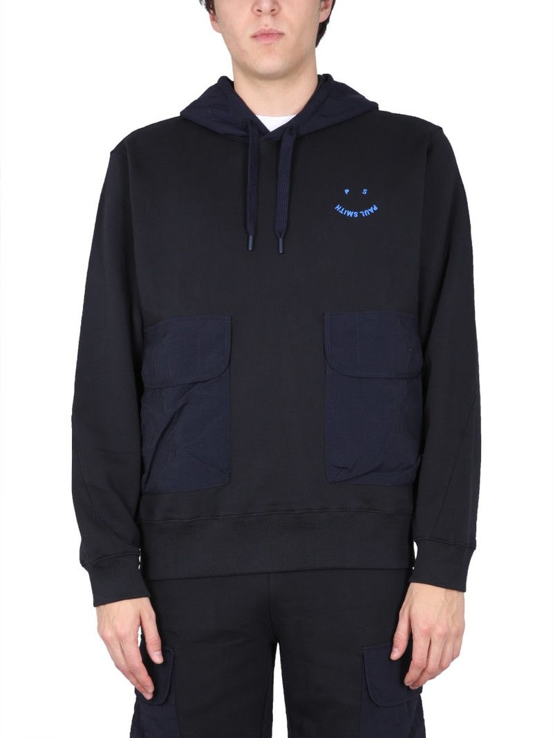 ★Paul Smith★ Happy Sweatshirt Blue M2R958XEK2116941 MUSINSA | PAUL SMITH Happy Sweatshirt - Blue / M2R958XEK2116941