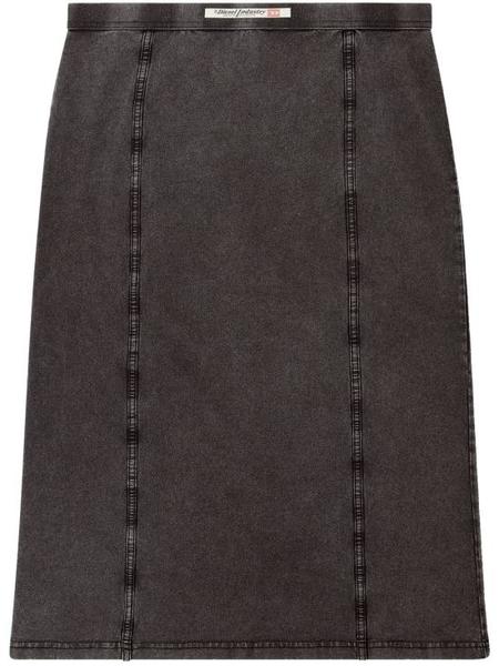 Diesel ディーゼル Black O-Venus Midi Skirt XS DIESEL O-Venus Midi Skirt - Black | Garmentory