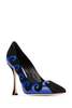 Manolo Blahnik Scarpe Con Tacco Heeled Shoes - Black/Blue - Thumbnail 2