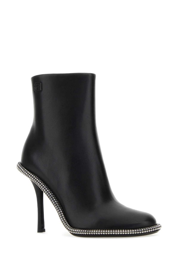 ALEXANDER WANG Kira 105 Ankle Boots - Black