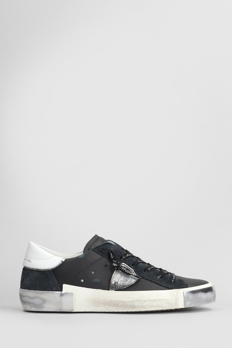 Philippe Model Prsx Low Sneakers - Black | Garmentory