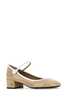 MIU MIU Beige Leather Pumps - SABBIABIANCO - Thumbnail 2
