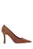 Manolo Blahnik Moira Pumps - Dark Pink Suede - Thumbnail 1