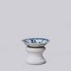 Cobalt Guild Small Blue and White Porcelain Auspicious Couplet Dish - Thumbnail 2