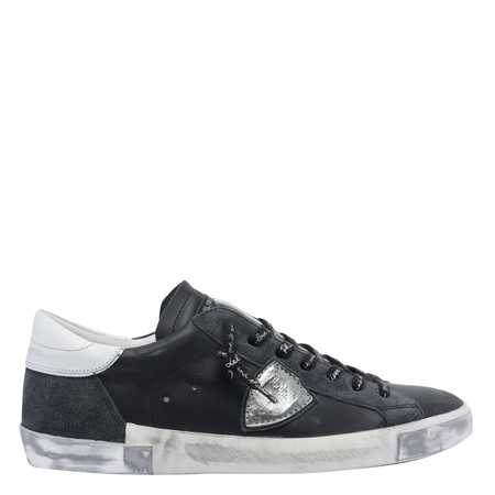 Philippe Model PRSX Low Foxy Lamine Sneakers - White/Argent