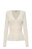 Lanvin Cardigan With Long Sleeves - White - Thumbnail 1