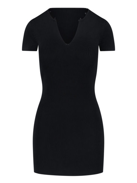 Alexander Wang Short Sleeve Prestyled Mini Shirt Dress