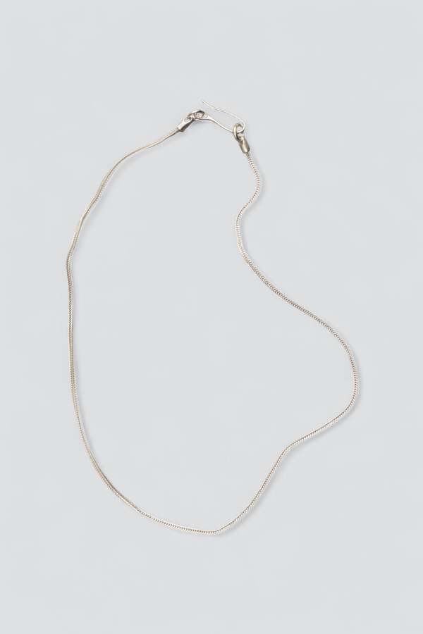 Third Reasons Sterling Silver Round Corner Chain