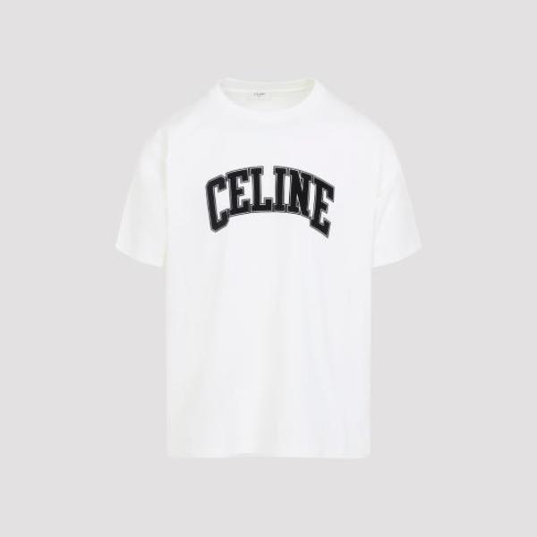 Celine RX0AY671Q01OB T-Shirt - Off White Black