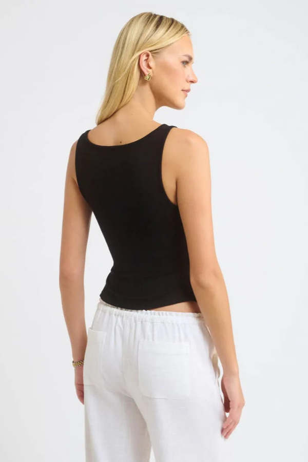 RUMORED Klein Tank Top - Black