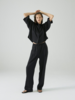 Diarte Perry Tencel Trouser - Black - Thumbnail 6