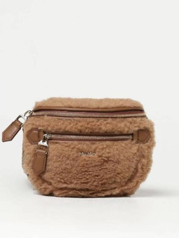 MAX MARA Shoulder Bag - Camel