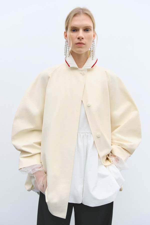 Cordera Crochet Collar Jacket