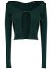 Jacquemus Cardigan - Dark Green - Thumbnail 1