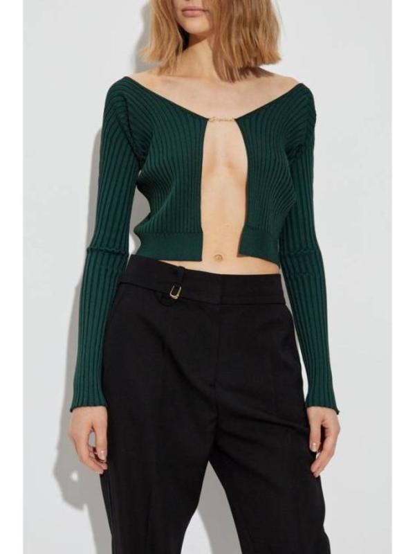 Jacquemus Cardigan - Dark Green
