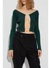 Jacquemus Cardigan - Dark Green - Thumbnail 3