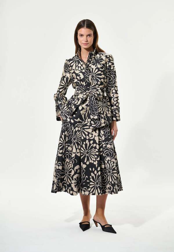 Dea Kudibal Florana Jacquard Elladea Jacket - Black&White