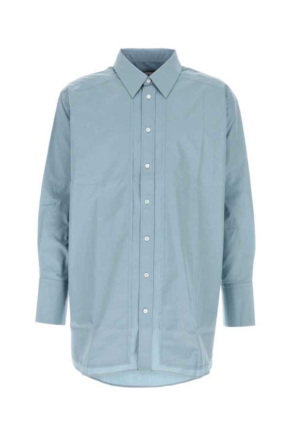 Ami Alexandre Mattiussi Light Blue Poplin Shirt