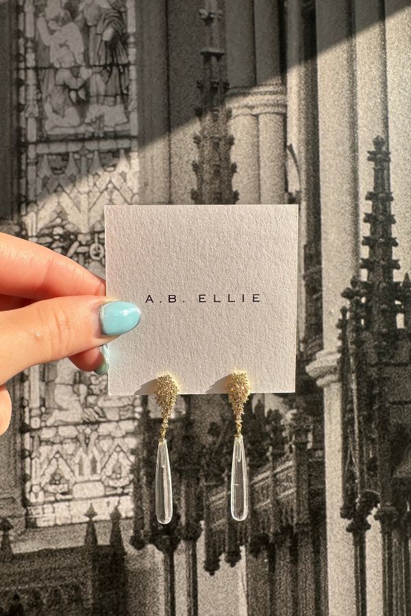 A. B. Ellie Mystic Glass Dewdrops