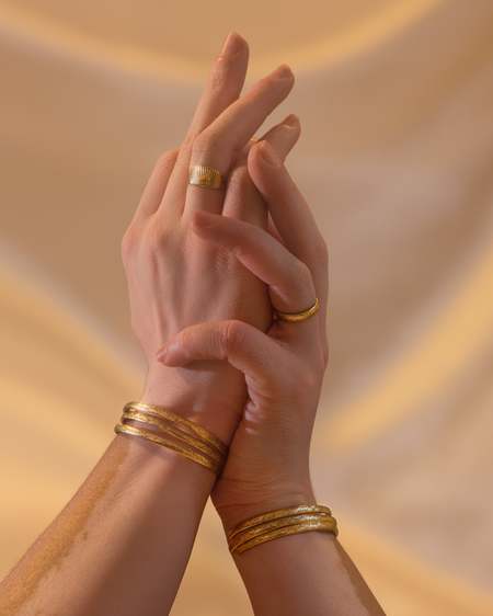 ブレスレット [ MONDO MONDO ] MONSIEUR BRACELET / 18K Mondo Mondo Gold Monsieur Bracelet Mondo Mondo