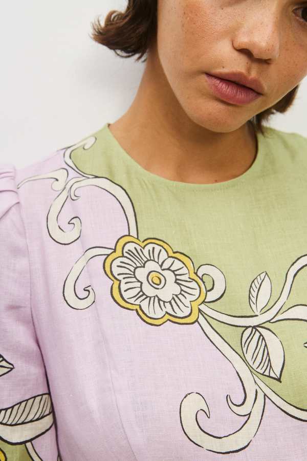 ALEMAIS Sora Midi Dress | Garmentory