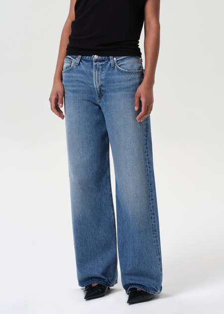 A.P.C. Bleached-Out Japanese Denim Loose-Fit Trousers