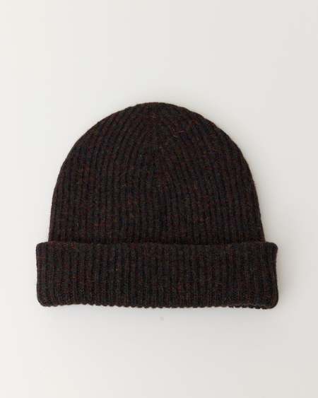 帽子 ANDERSEN-ANDERSEN BEANIE SHORT BLACK Andersen-Andersen Short Beanie – Black