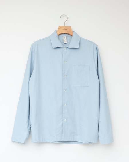 sillage シャツ Sillage Wide Shirt - Blue | Garmentory