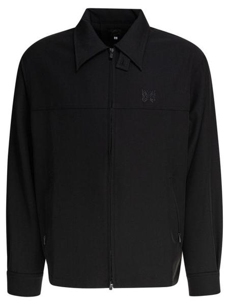 ジャケット・アウター FUMITO GANRYU Nylon Coach Jacket BLK/2 FUMITO GANRYU NYLON JACKET SIDE OVERSED COACH 2 BLACK FU1-BI