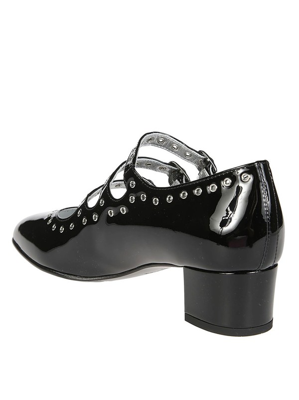Carel Glossy Patent Mary Jane Pumps - Black | Garmentory Carel Glossy Patent Mary Jane Pumps - Black | Garmentory